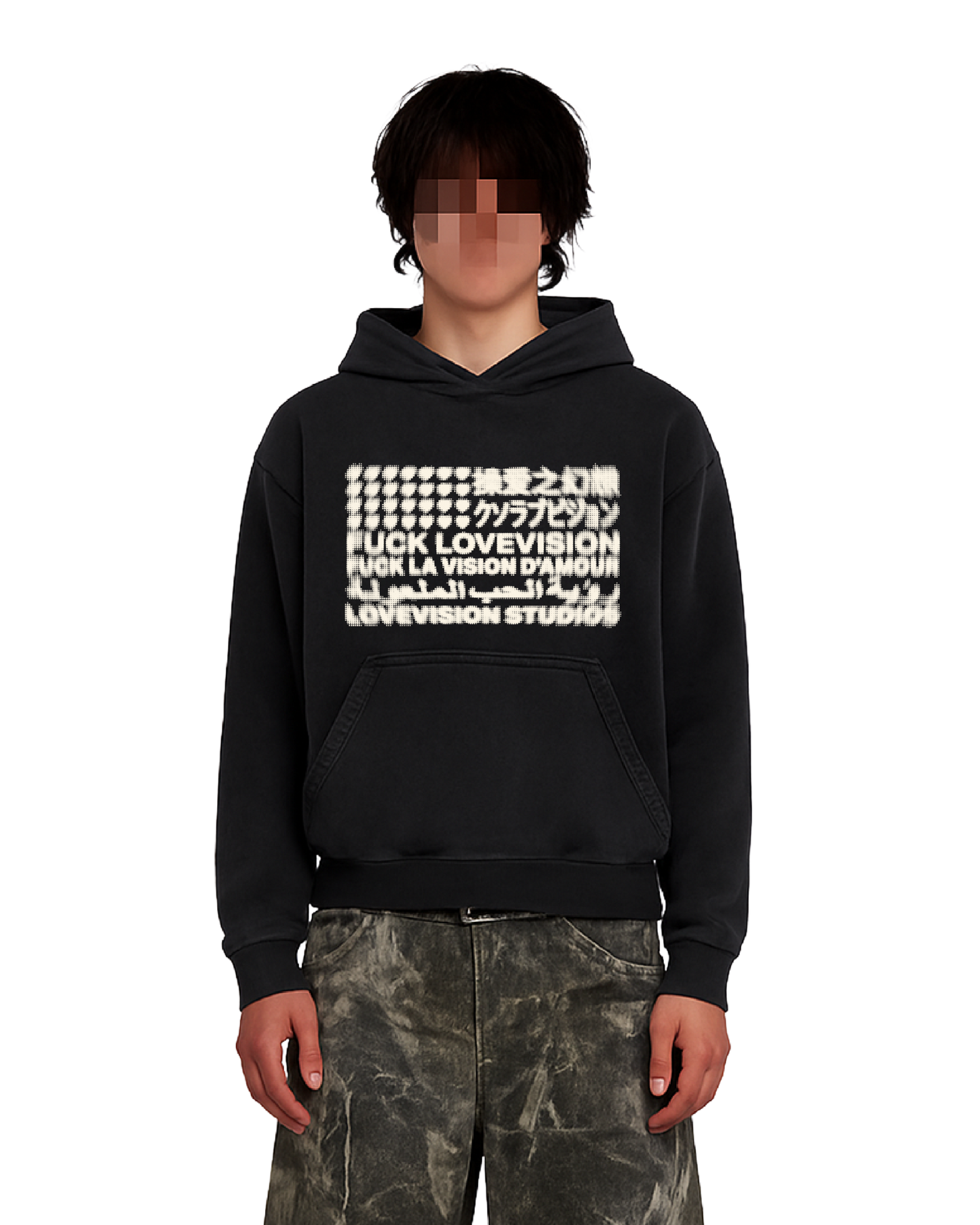 FUCK LOVE USA HOODIE